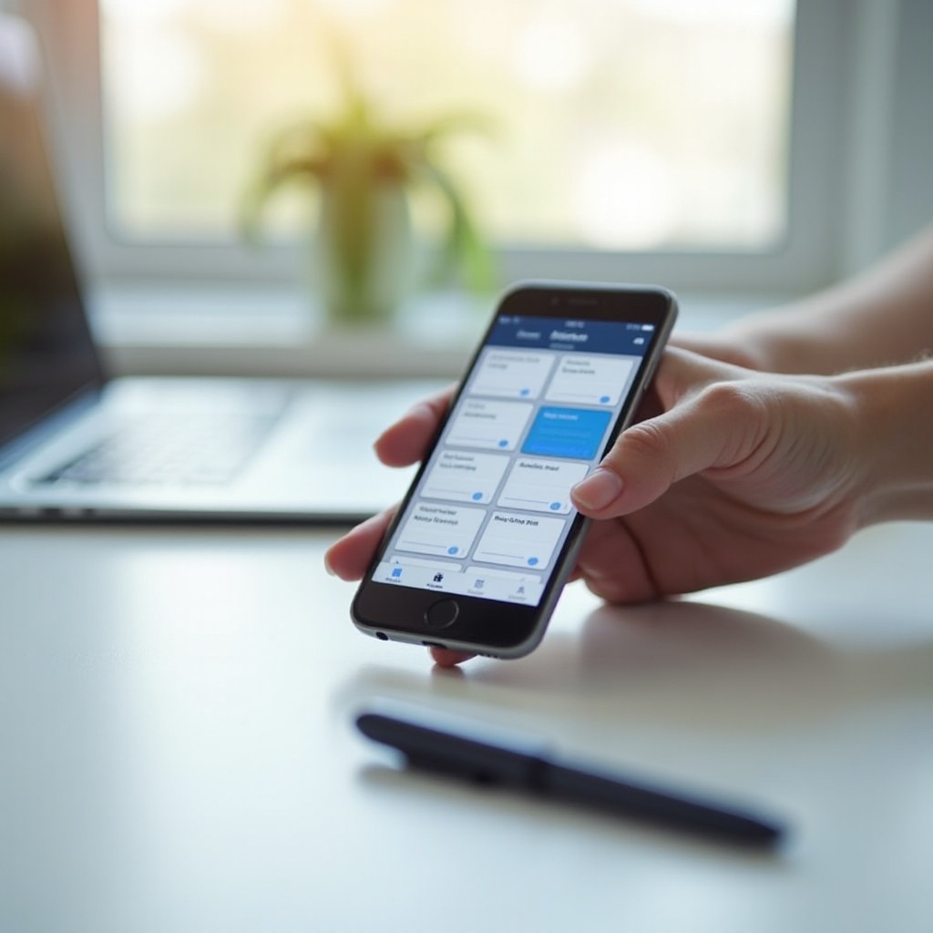 voeg actietegels toe aan de telefoon