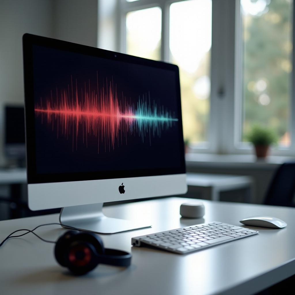 mengapa audio yang berasal dari komputer saya terdengar bitcrushed mac