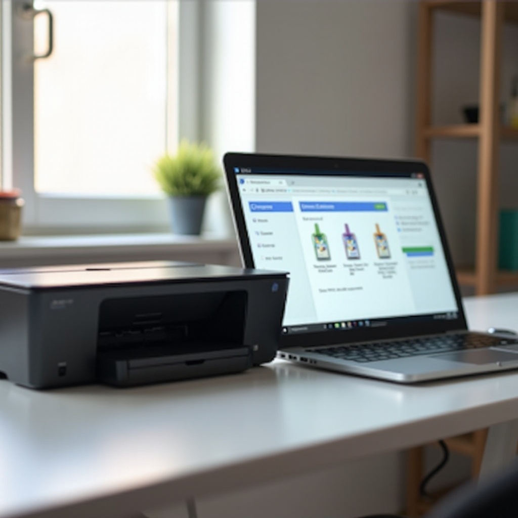 how to connect my hp printer 7900 to my laptop